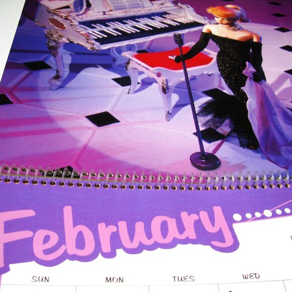 2/$10* Vintage 1995 Barbie Calendar 1960s Barbie Dolls Collectible - Picture 5 of 14